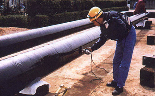 環氧煤瀝青防腐冷纏帶電火花檢測